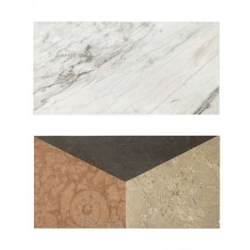 12*24 Waterjet marble,White Gold Red Grey 4 color, natural marble, for floor and wall,polished marble tile, natural stone