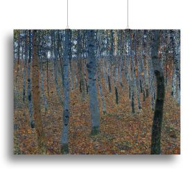 Beech Grove I by Klimt Canvas Print or Poster (Type: Standard Framed Canvas Print, size: 28" x 20" / 70cm x 50cm (approx))