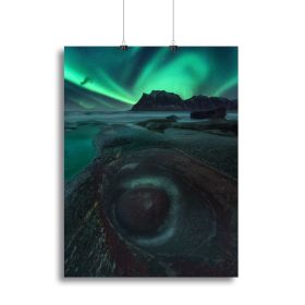 Pozo Canvas Print or Poster (Type: Standard Framed Canvas Print, size: 16" x 12" / 42cm x 30cm approx)