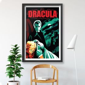 horror line dracula cover poster wall art (Type: Poster, size: Portrait 32 x 48 inches)