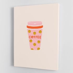 Coffee Canvas Print or Poster (Type: Poster Print, size: 40" x 26" / 100cm x 65cm approx)