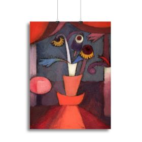 Autumn Flower 1922 No.1 Canvas Print or Poster (Type: Standard Framed Canvas Print, size: 32" x 24" / 80cm x 60cm approx)