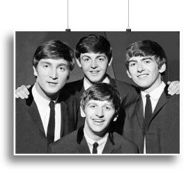 The Beatles in 1963 Canvas Print or Poster (Type: Poster Print, size: 40" x 26" / 100cm x 65cm (approx))