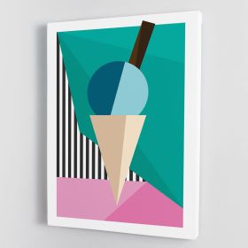 Ice Cream Canvas Print or Poster (Type: Poster Print, size: 40" x 26" / 100cm x 65cm approx)