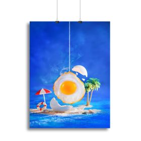So Sunny Canvas Print or Poster (Type: Standard Framed Canvas Print, size: 24" x 16" / 60cm x 40cm approx)