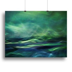 Polaris Lights Canvas Print or Poster (Type: Poster Print, size: 40" x 26" / 100cm x 65cm approx)