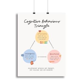 Cbttriangle Canvas Print or Poster (Type: Standard Framed Canvas Print, size: 40" x 26" / 100cm x 65cm approx)