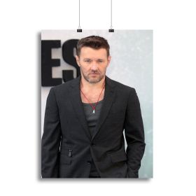 Joel Edgerton Canvas Print or Poster (Type: Standard Framed Canvas Print, size: 16" x 12" / 42cm x 30cm (approx))