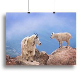 A Mothers Smile Canvas Print or Poster (Type: Standard Framed Canvas Print, size: 32" x 24" / 80cm x 60cm approx)