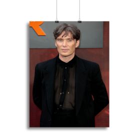 Cillian Murphy at the Oppenheimer Premiere Canvas Print or Poster (Type: Poster Print, size: 40" x 26" / 100cm x 65cm approx)