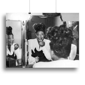 Ella Fitzgerald 2 Canvas Print or Poster (Type: Poster Print, size: 16" x 12" / 42cm x 30cm (approx))