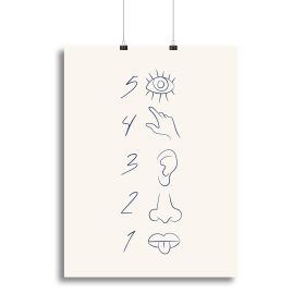 Ground Canvas Print or Poster (Type: Standard Framed Canvas Print, size: 16" x 12" / 42cm x 30cm approx)