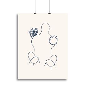 Therapy Chair Canvas Print or Poster (Type: Standard Framed Canvas Print, size: 28" x 20" / 70cm x 50cm approx)