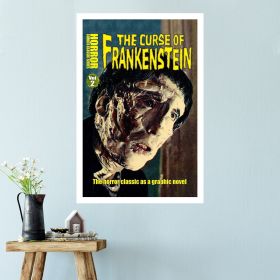horror line the curse of the werewolf poster wall art (Type: Poster, size: Portrait 24 x 36 inches)